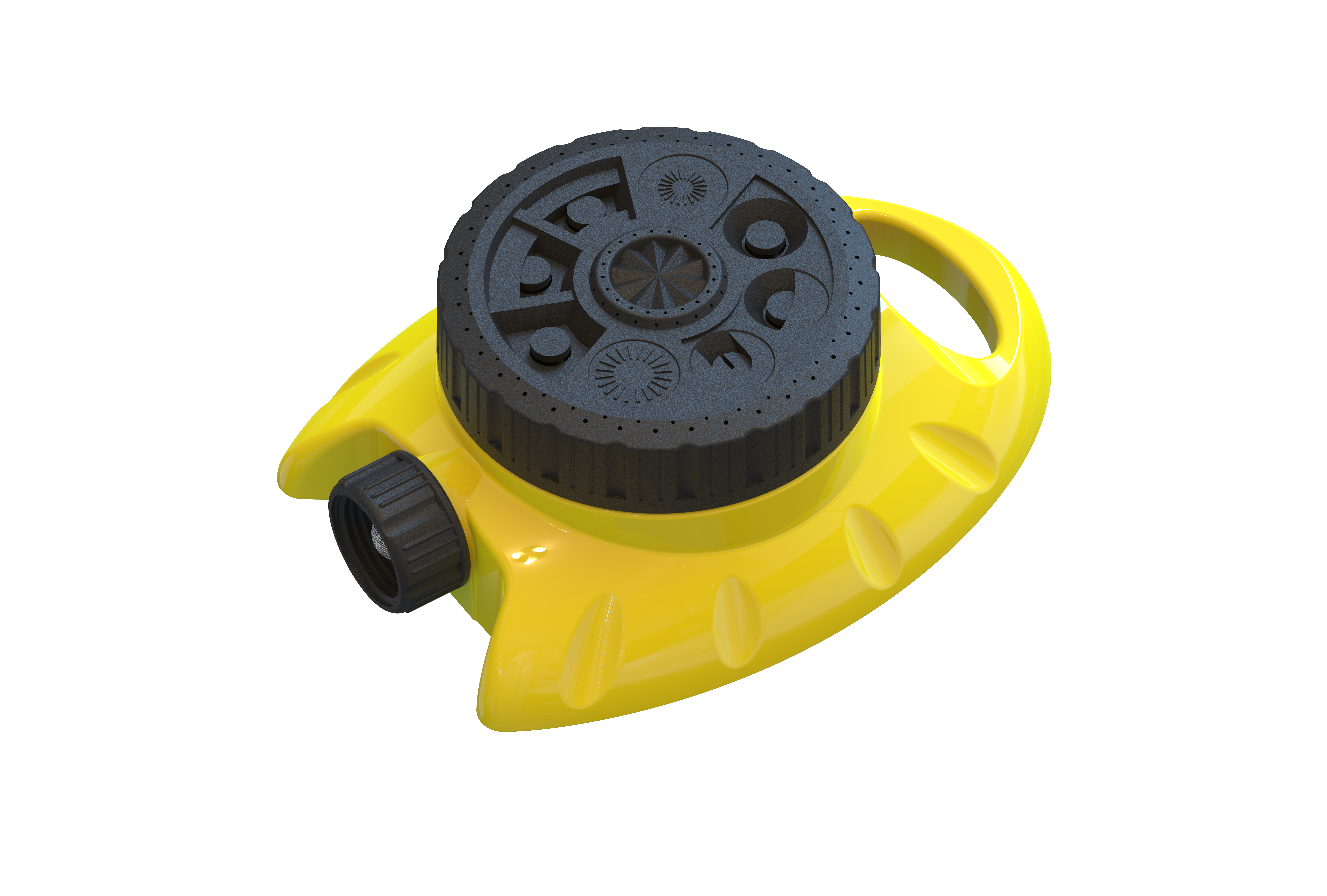 高尔夫球场塑料 8 型喷头地面喷洒