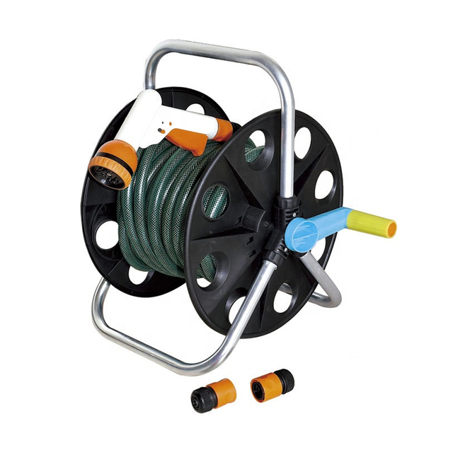 Outdoor Precision Hose Reel & Cart wit storage